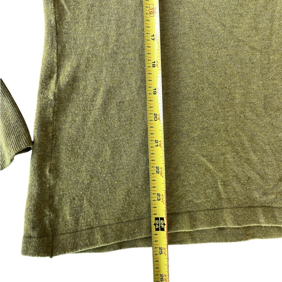 EILEEN FISHER Chartreuse Sweater Size XL - Picture 8 of 9